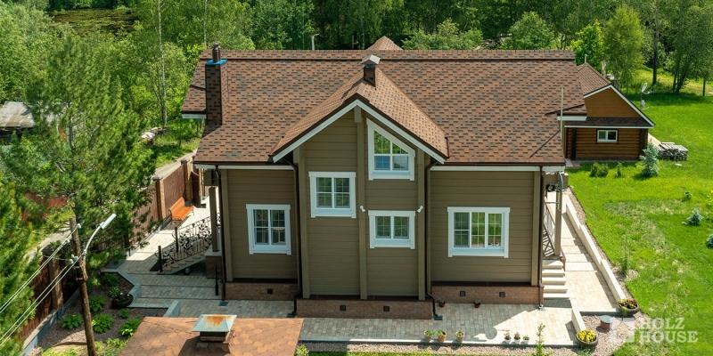 Дом из клееного бруса по проекту \"Прага-мини v.2\" Фото 4